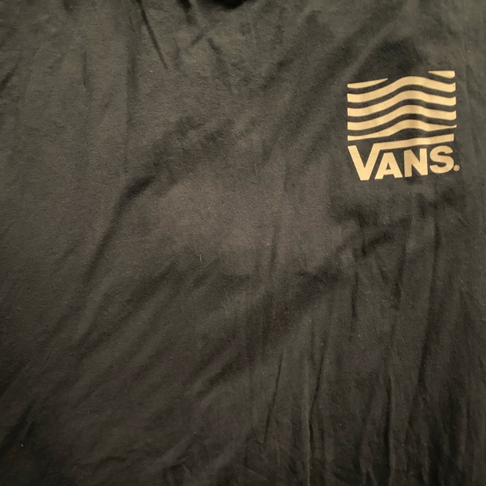 Blue Long Sleeve Vans Shirt